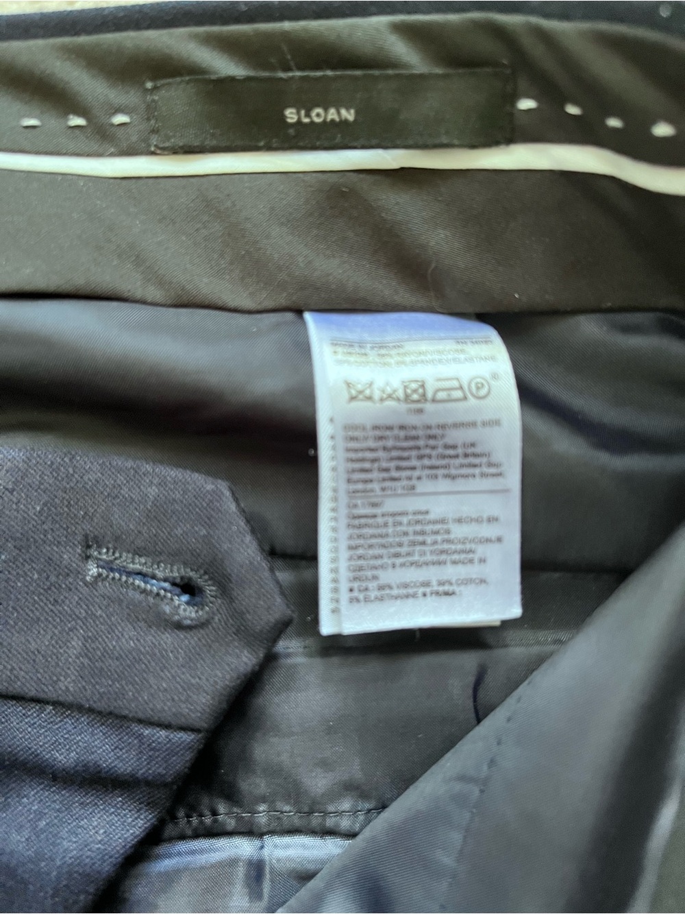 Banana Republic Soan Navy Pants - Picture 8 of 10